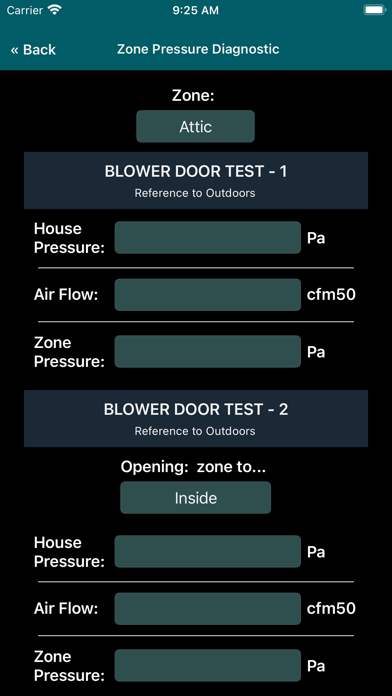 IHWAP Diagnostics Screenshot