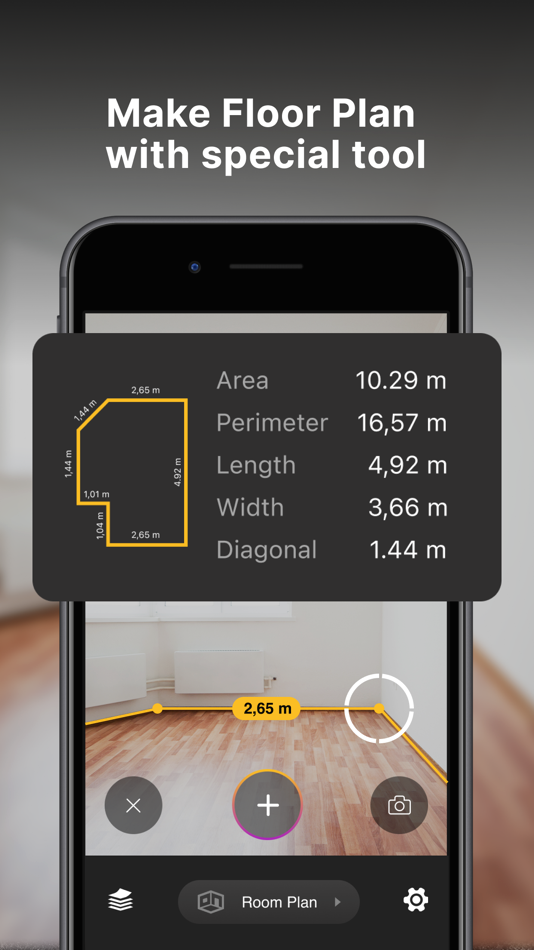 #5. Measuring Tape: Digital Ruler (iOS) 由: VAN ANH HOANG