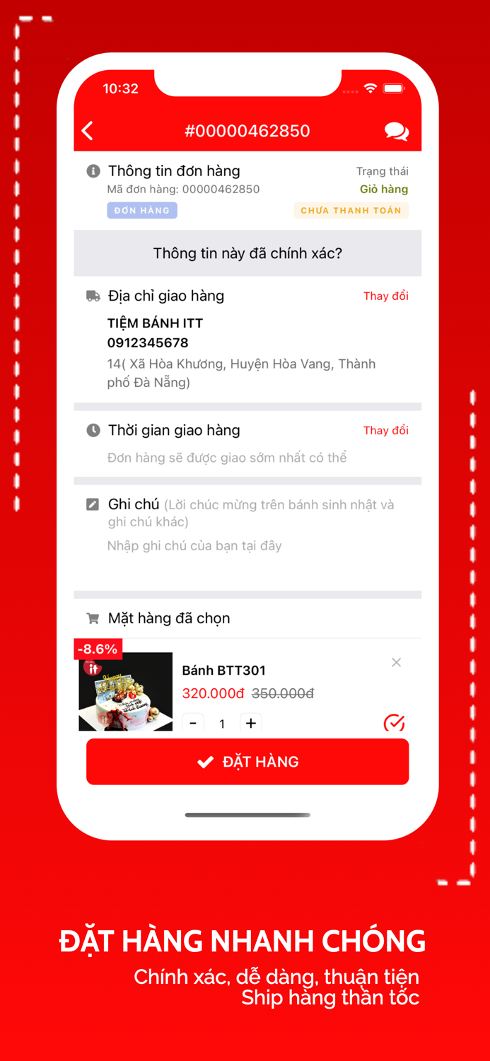 Tiembanhitt - Đặt bánh online