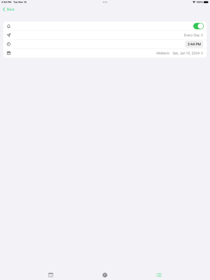 Hachi - Exam Countdown Timer