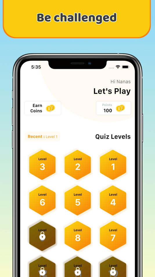 #3. World Flag Quiz Word Game (iOS) By: Kantaben Gorasiya