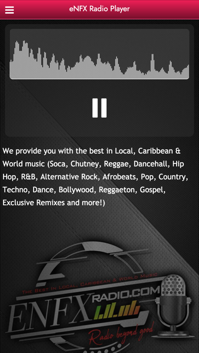 eNFX Radio HD Screenshot