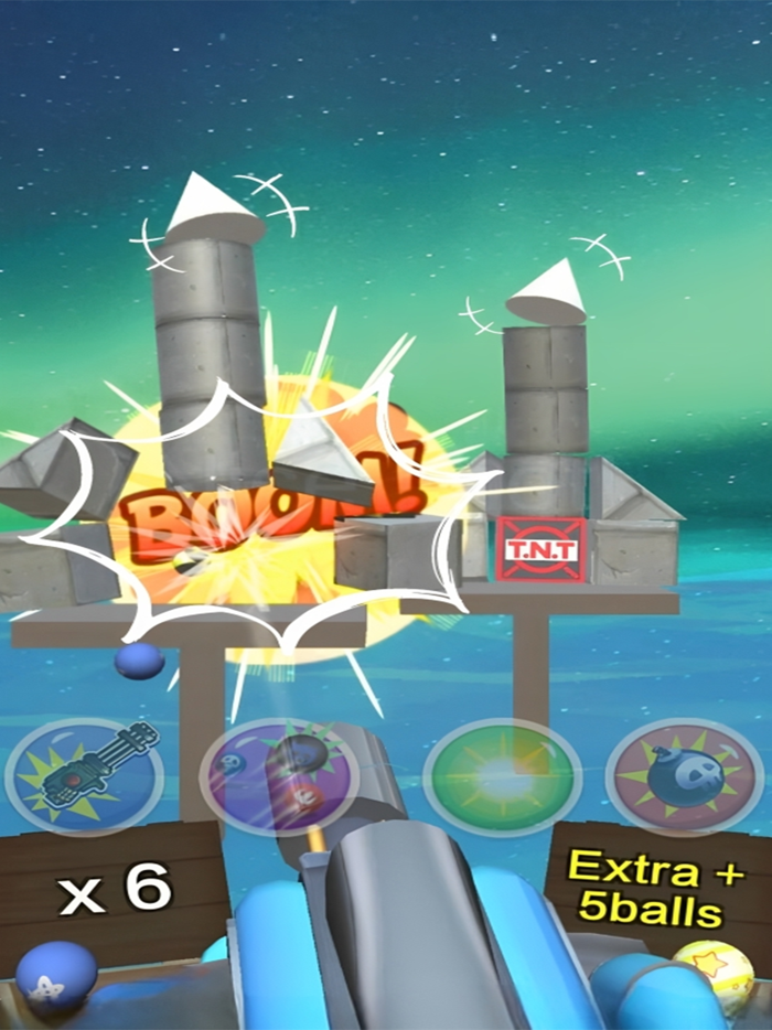 Cannon Ball Strike- Knock Cans