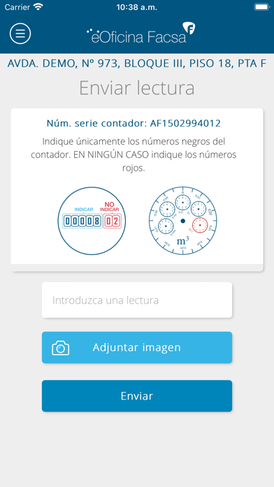 eOficina Facsa Screenshot