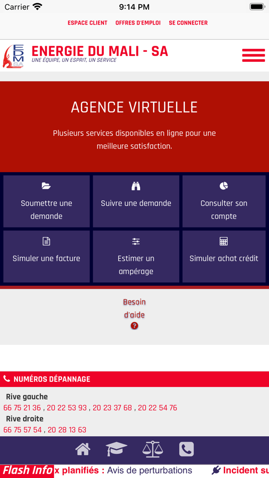 #1. EDMSA | AGENCE EN LIGNE (iOS) 由: ENERGIE DU MALI SA