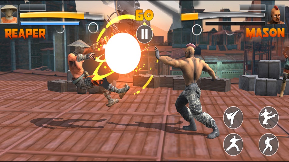 #3. Kung Fu Karate Game (iOS) Podle: Muhammad Razzak