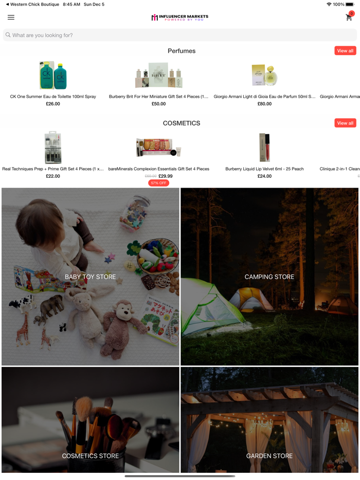 Influencer Markets-IM Shopping