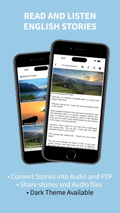 Read & Listen English Stories Screenshot