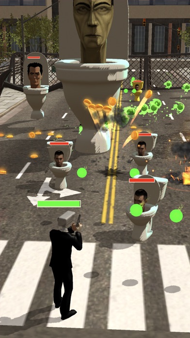 Invasion War in Skibidi City Screenshot