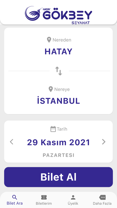 Hatay Gökbey Seyahat Screenshot