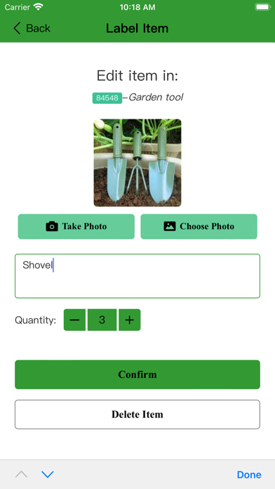 SmatageeQR Code Smart Labels Screenshot
