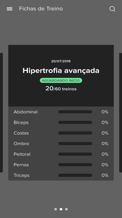 G3 Treinamento Personalizado Screenshot
