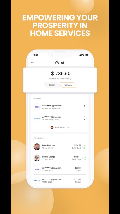 Popfame - Service Provider screenshot-6