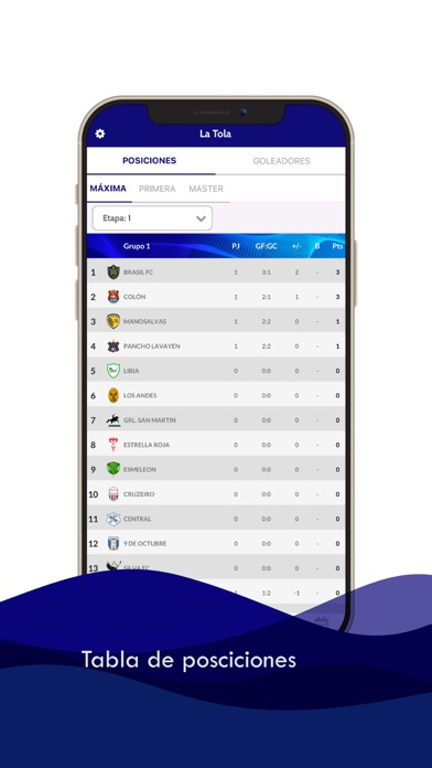 Liga La Tola Screenshot