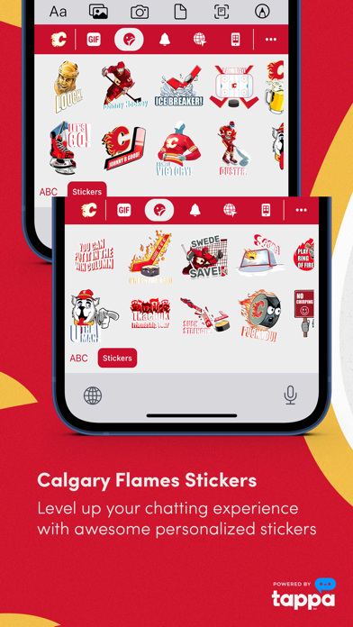 Calgary Flames Keyboard Screenshot