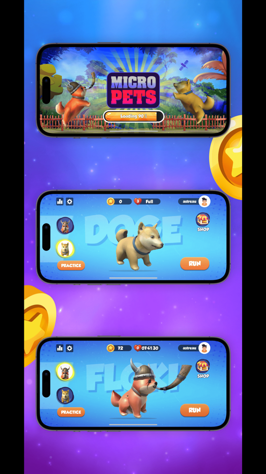 #1. MicroPets Runner (iOS) 由: MICROPETS CORPORATION
