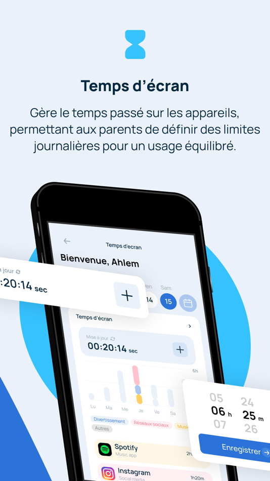 #2. Kidcare : Contrôle parental (iOS) Bởi: Alenatea