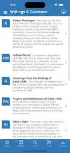 Bahá'í Prayers,Writings,Tools screenshot #8 for iPhone