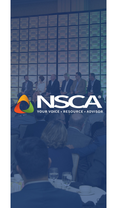 NSCA Conferences Screenshot