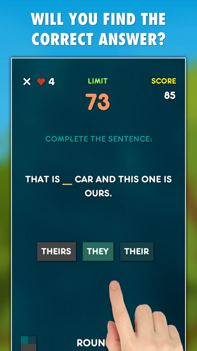 Screenshot #2 pour Pronouns Grammar Test PRO