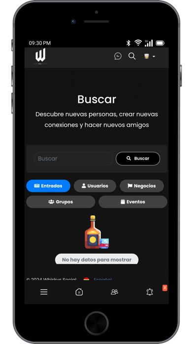 Whiskys UIO Screenshot