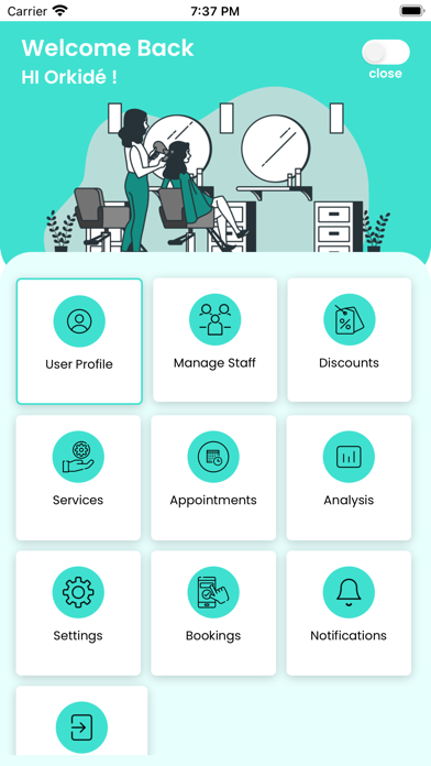 AHLA Service Provider Screenshot
