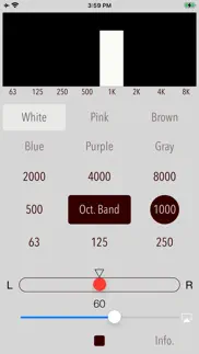 octave-band colored noise iphone screenshot 3