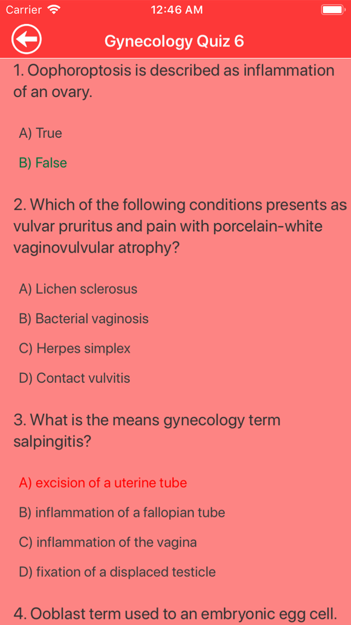 Gynecology  Obstetrics Quiz