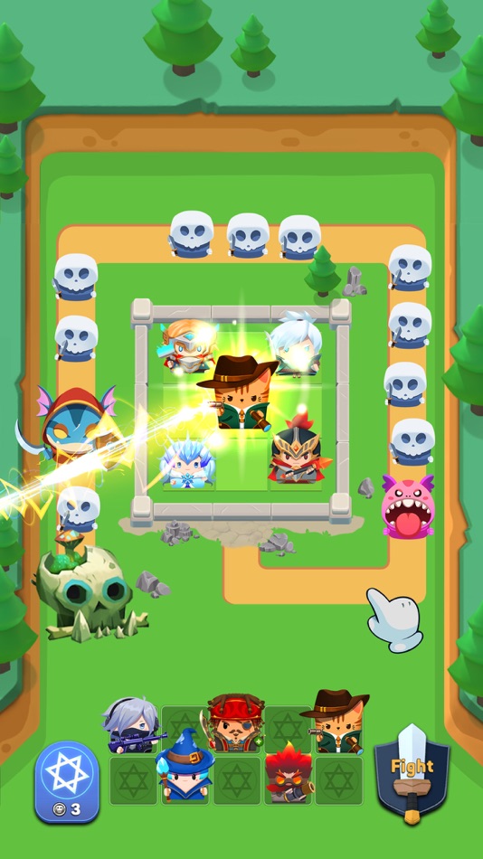 #4. Cube Defender: Casual TD (iOS) 由: Hiker Games Joint Stock Company