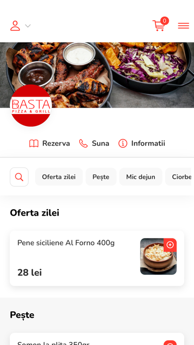 Basta Grill Screenshot