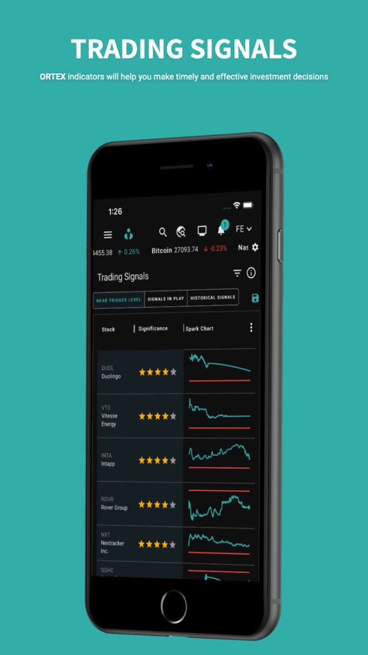 #4. ORTEX - Stock Market Analytics (iOS) 由: ORTEX TECHNOLOGIES LTD