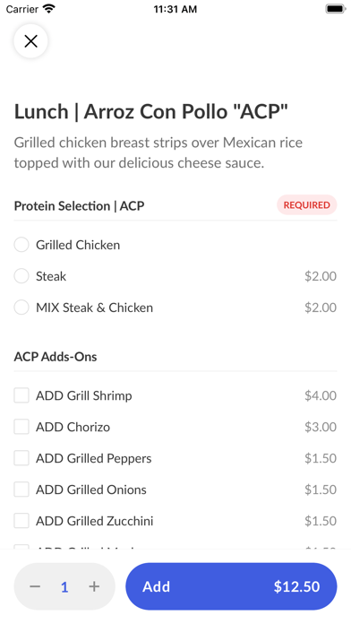 Don Gallo Mexican Grill Screenshot