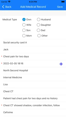 Game screenshot Medical Record Manager App hack