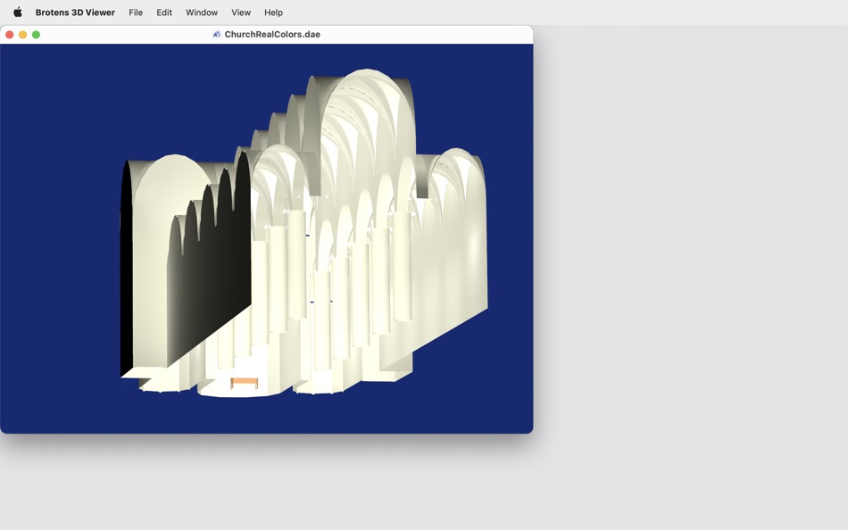#6. Brotens 3D Viewer (macOS) Podle: Marcello Brocato