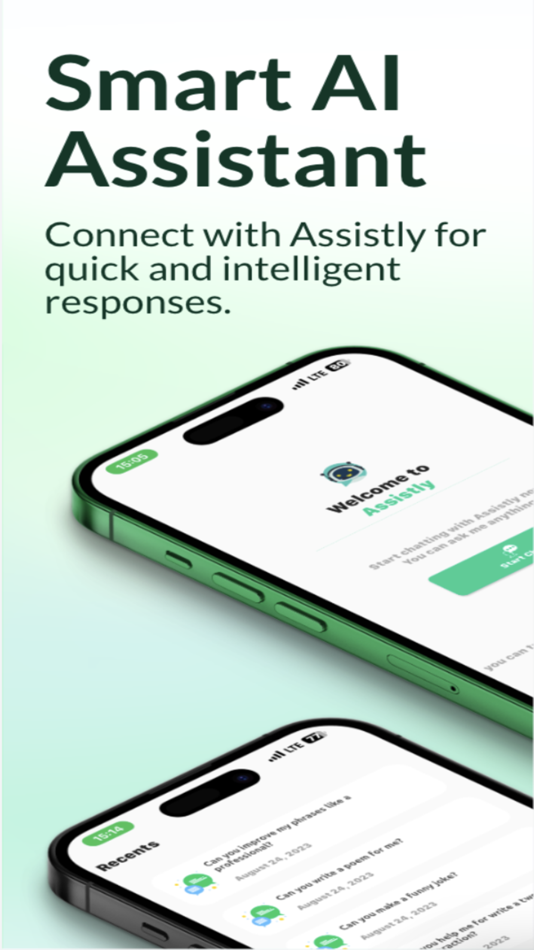 #1. Assistly - Smart AI Assistant (iOS) 由: Gokhan Varis