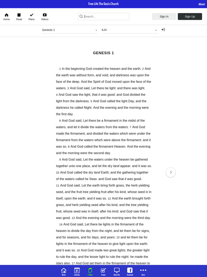 Free Life Oasis Church