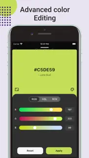 color picker ar: make palette iphone screenshot 3