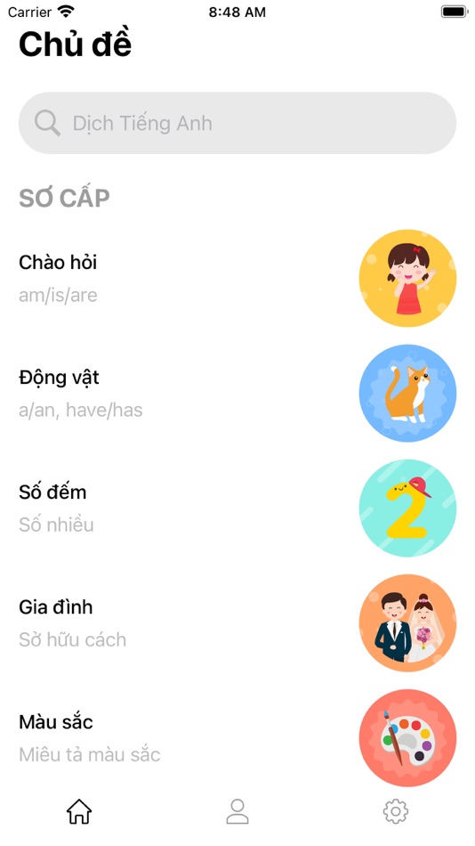 #2. Học tiếng Anh cùng Dino (iOS) Podle: Son Ngo Dinh