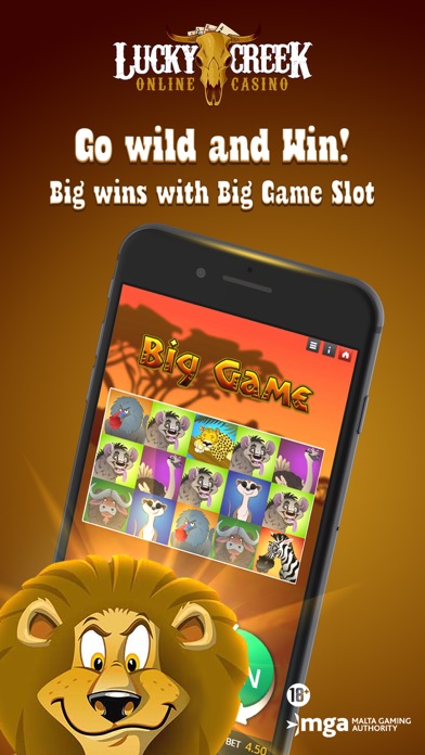 Lucky Creek Online Casino Screenshot