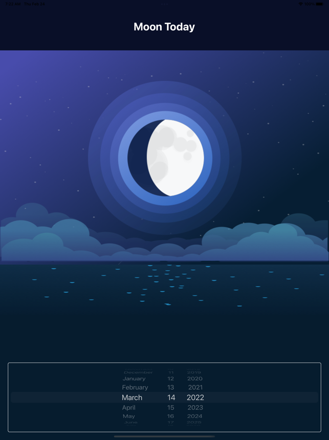 ‎Moon Today Screenshot