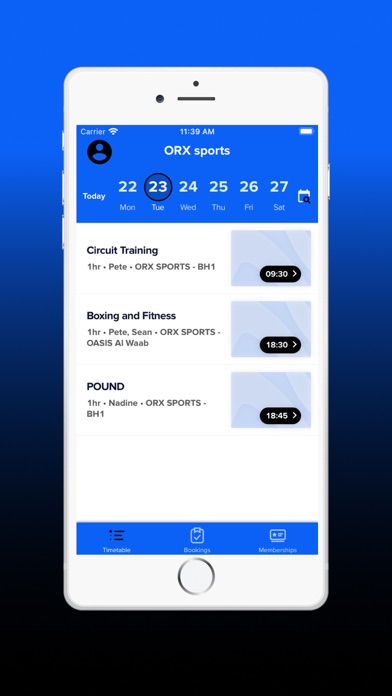 ORX Sports Screenshot