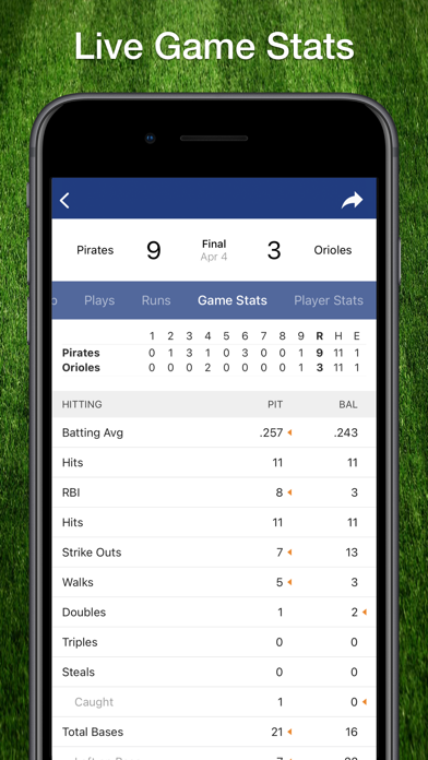 Scores App: for MLB Baseballのおすすめ画像3