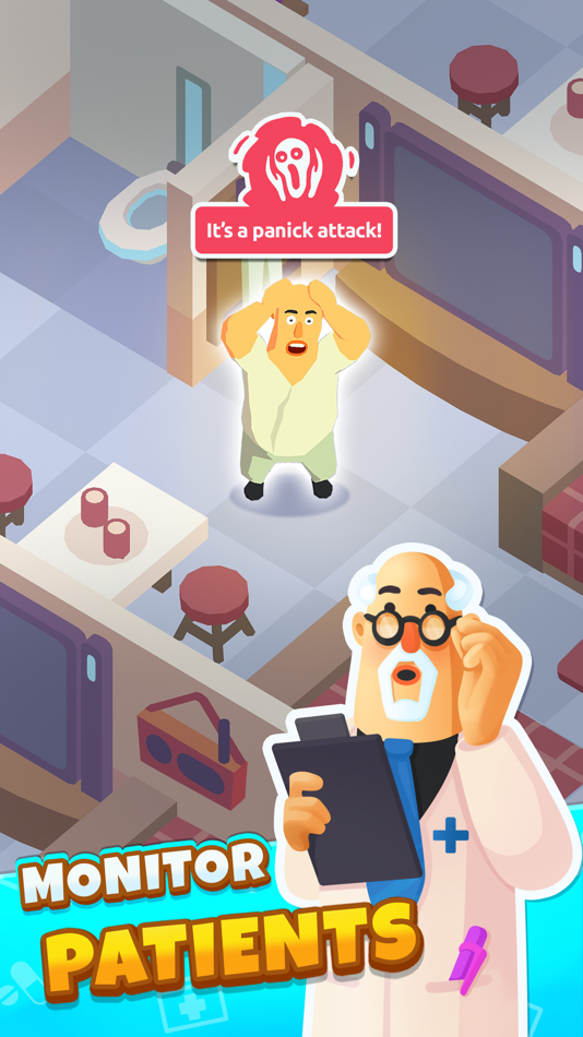 #3. Idle Mental Hospital Tycoon (iOS) 来自: WAZZAPPS GLOBAL LIMITED