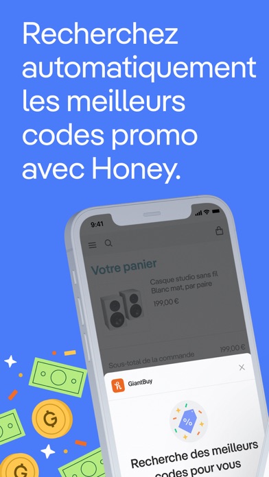 Screenshot #2 pour Honey : coupon et récompenses