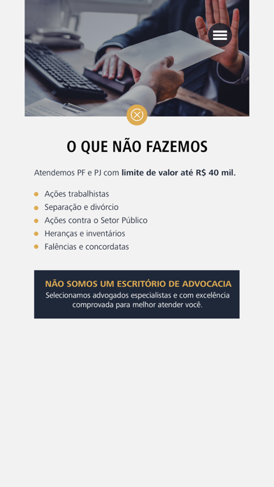 Advogado de Pequenas Causas Screenshot