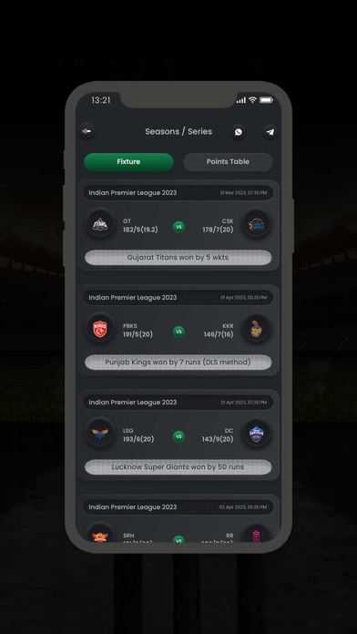 SportsAdda Liveline Screenshot