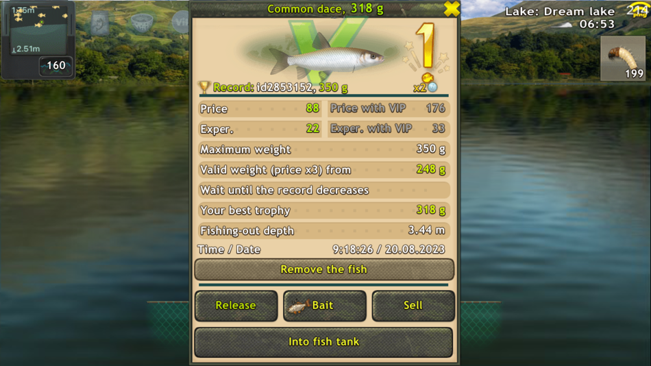 #3. Fishing: World of Fishers (iOS) 由: Pavel Mitrofanov