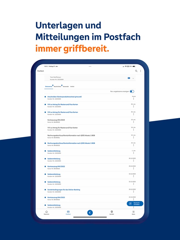 VR Banking - einfach sicher iPad screenshot 4 - Finance app