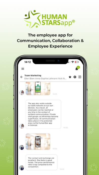 HUMANSTARS Community App Screenshot