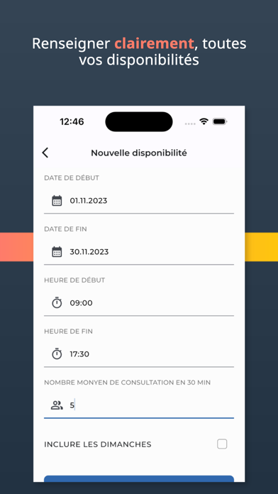 Allo RendezVous Pro Screenshot